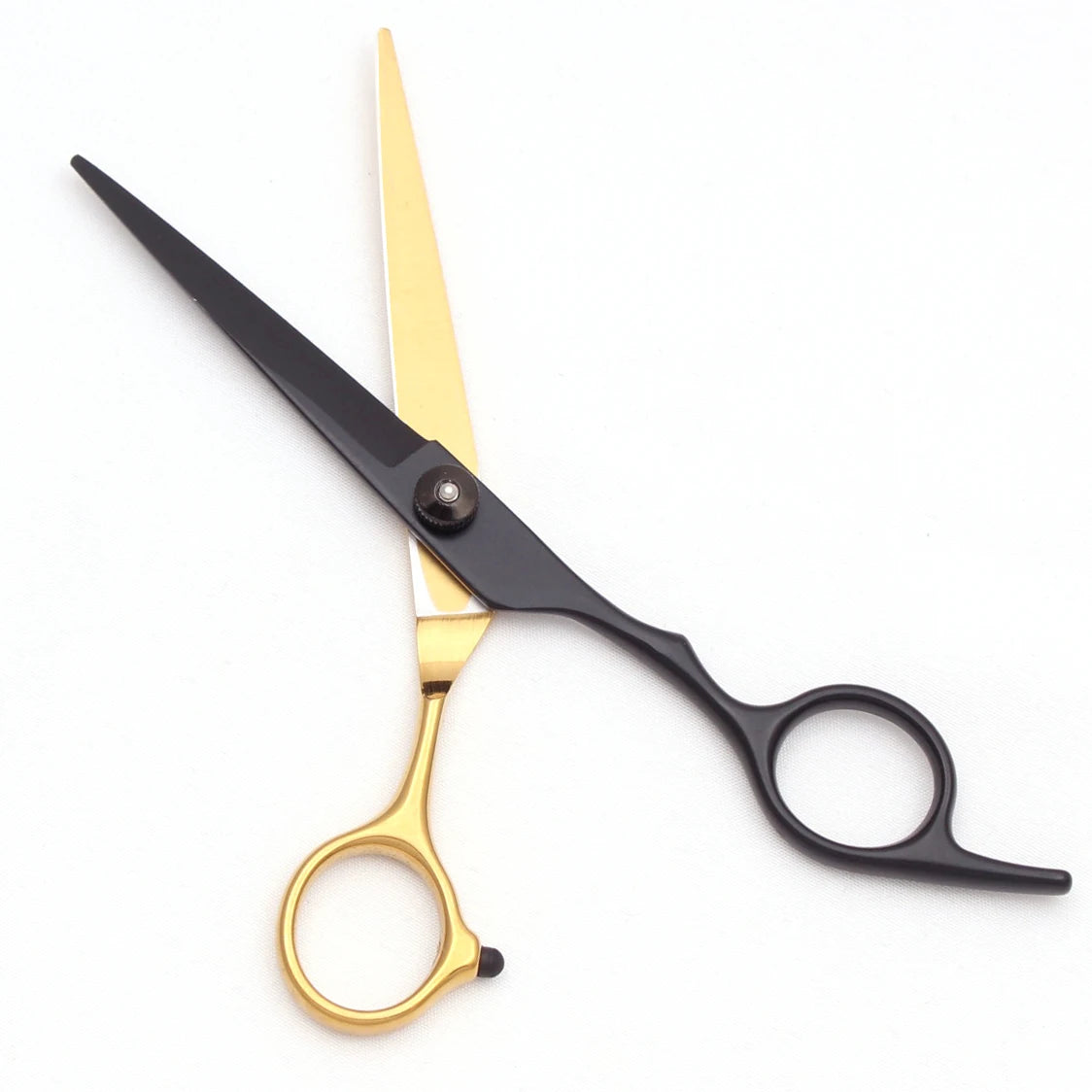 Hair Scissors JP Stainless Hairdressing Scissors 6" Haircut Set Black Thinning Shears Salon Haircut Scissors Razor Combs C1001