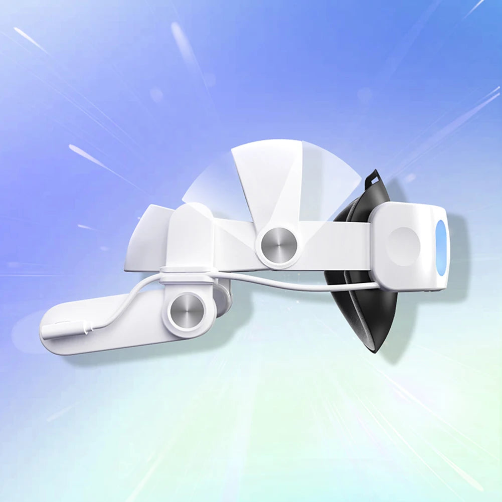 Elite Strap Replacement 10000mAh Adjustable Strap Extend Playtime and Comfort Reduce Facial Stress for Meta Quest 3S VR Headset