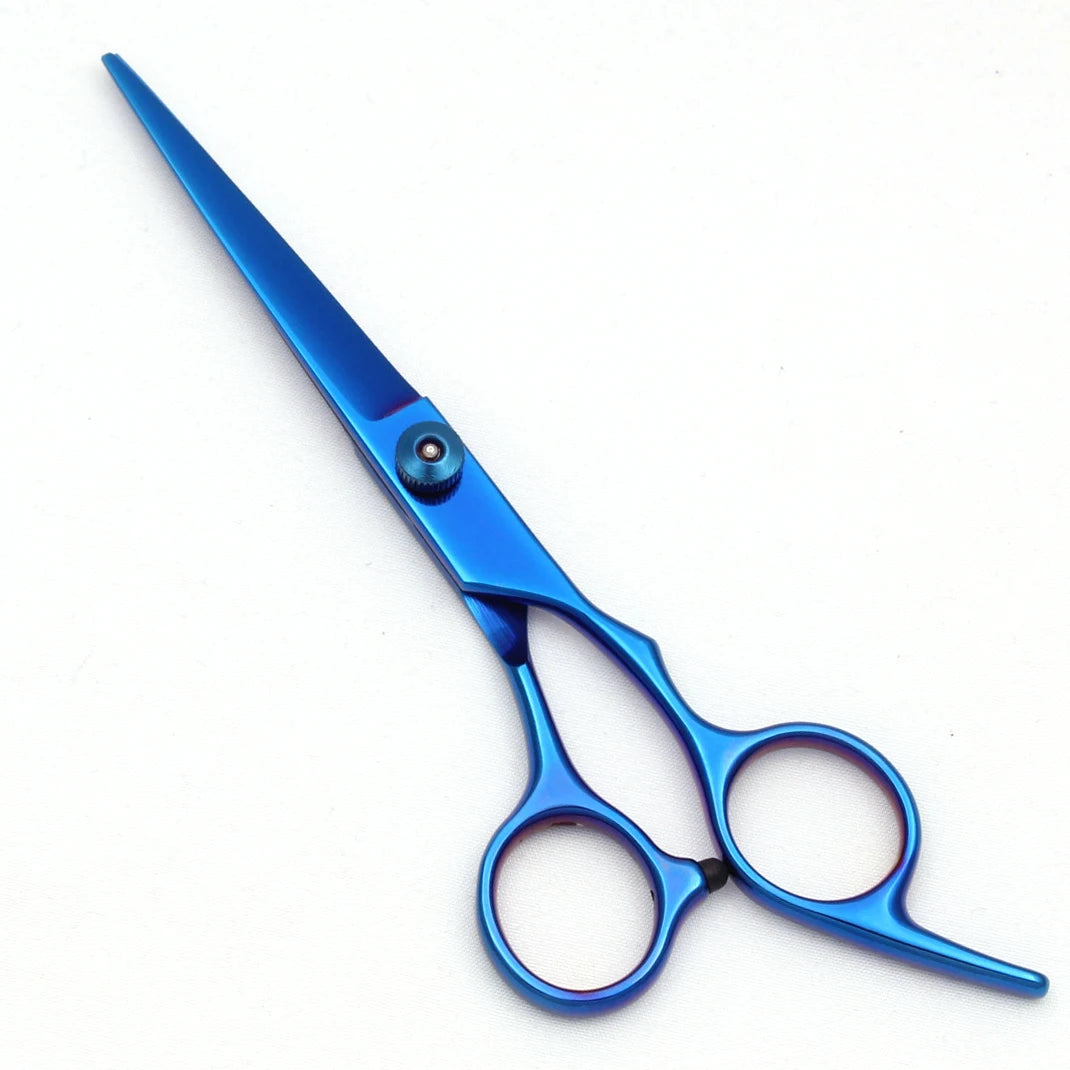 Hair Scissors JP Stainless Hairdressing Scissors 6" Haircut Set Black Thinning Shears Salon Haircut Scissors Razor Combs C1001